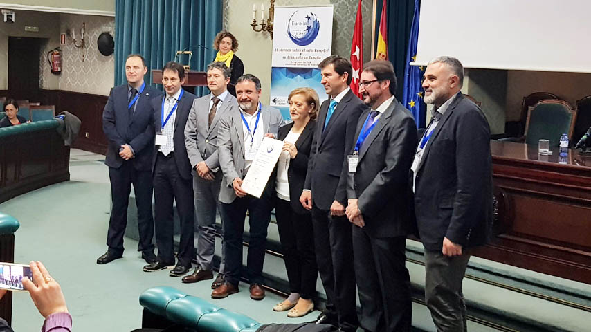 Entrega del sello EURO-INF al Grado en Ingeniería Informática de la UCLM.