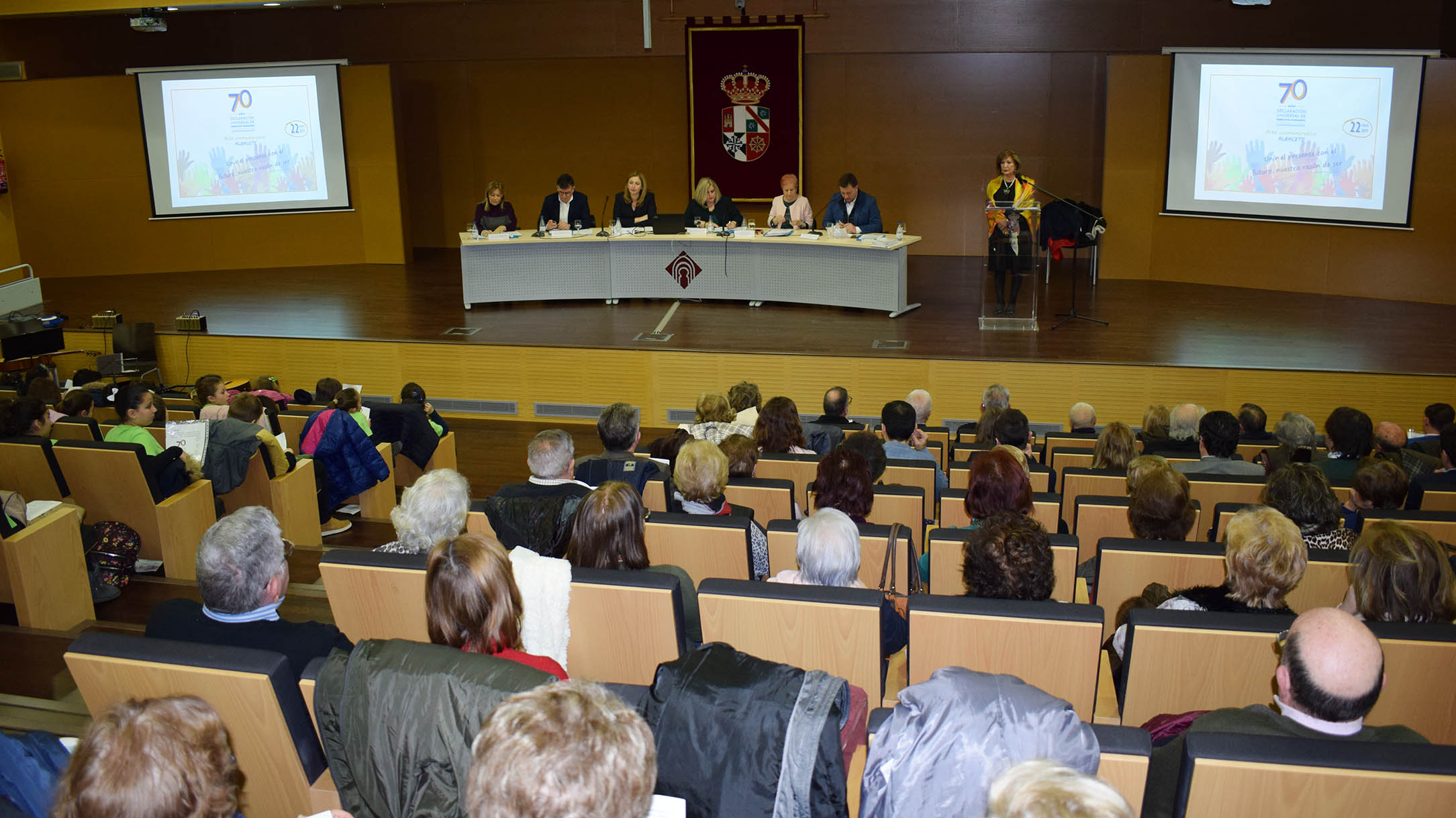 UDP conmemoración 70 años derechos humanos