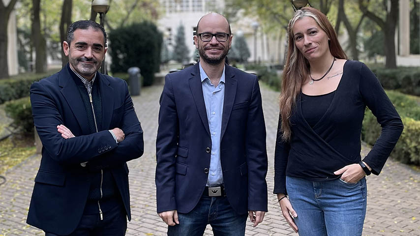 Ángel Luis González Olivares, Darío Nuño Díaz Méndez y Tania Mondéjar Palomares