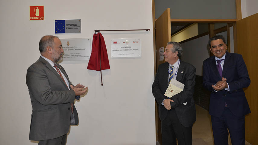 Acto homenaje a Antonio de Lucas con motivo de su jubilación.