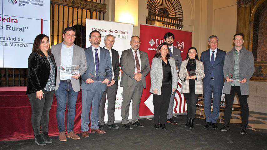 Entrega de premios de la Cátedra Eurocaja Rural-UCLM.