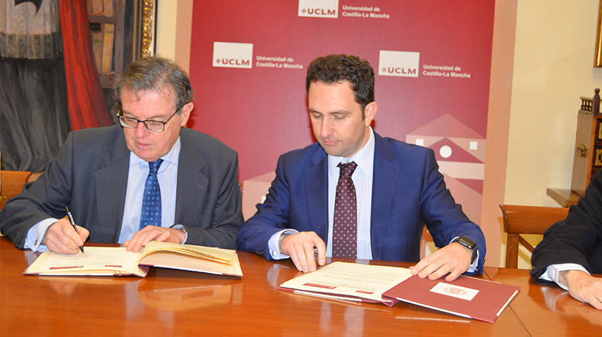 Renovación del convenio UCLM-Colegio de Notarios de Castilla-La Mancha.