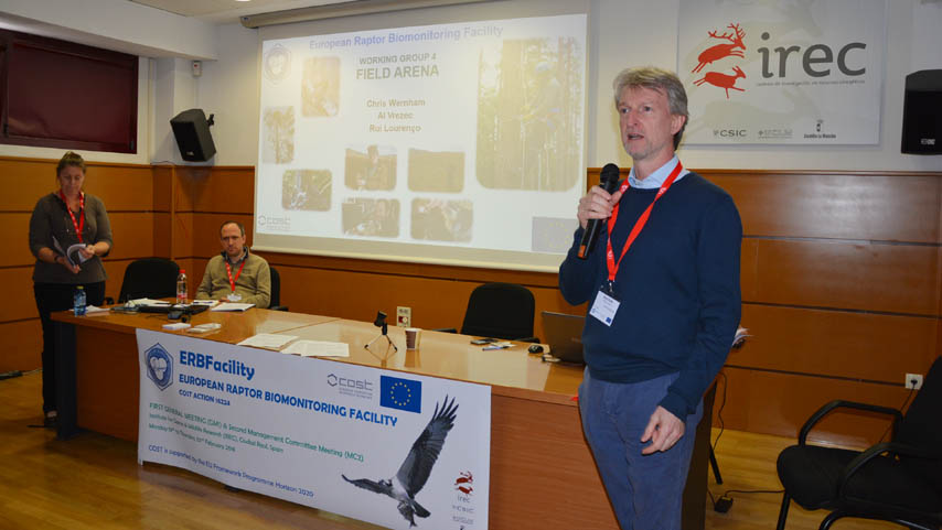 Estudio del IREC sobre monitorización de contaminantes en aves rapaces.