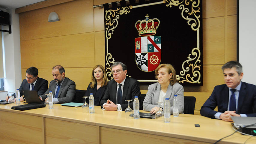 Reunión de la Comisión de Estrategia en el Campus de Cuenca.