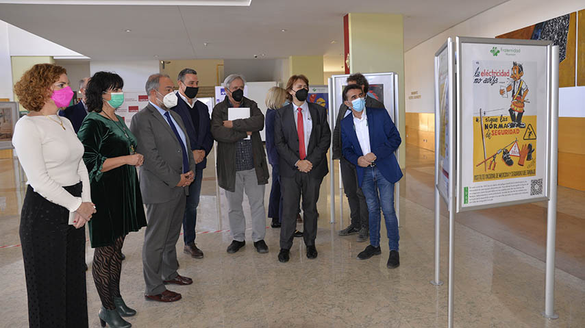 Inauguración de la exposición 'Carteles de prevención del siglo XX'.