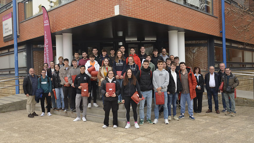 Entrega de reconocimientos en los campus de Toledo (1), Albacete (2), Ciudad Real (3) y Cuenca (4).