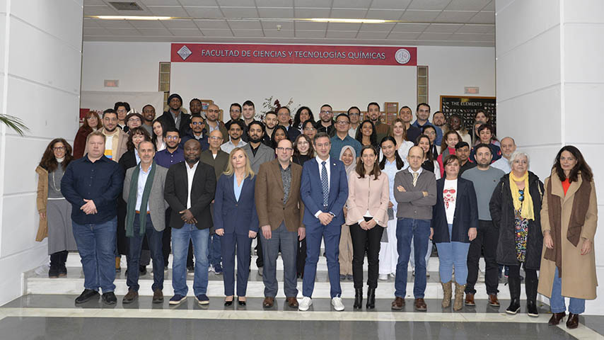 Bienvenida a los estudiantes del Máster Erasmus Mundus con el de Ingeniería de Bioproductos y Biomasa Sostenible 