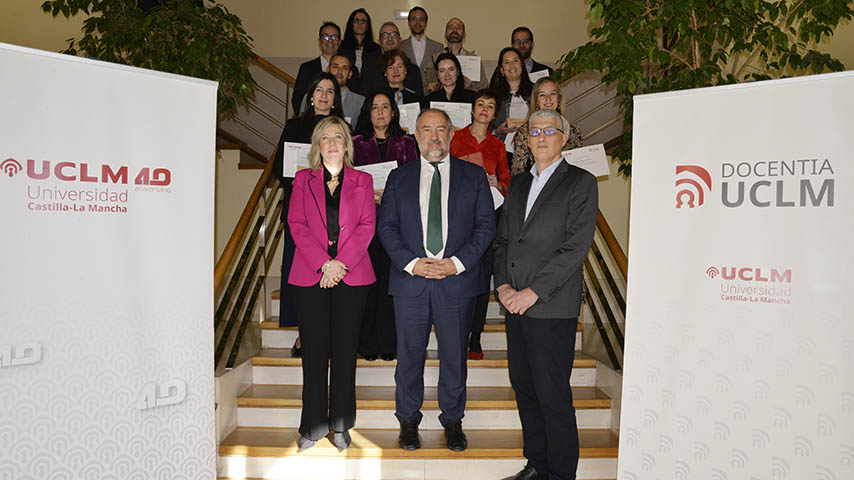 La UCLM reconoce al profesorado que ha obtenido la calificación de excelente en el proceso de evaluación de la actividad docente