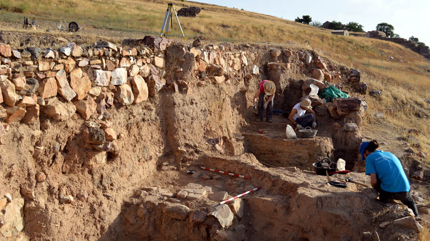 Campaña de excavación arqueológica en el yacimiento de Alarcos.