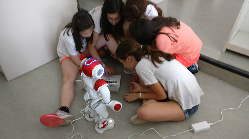 Taller de progración en la Escuela de Verano de la UCLM.