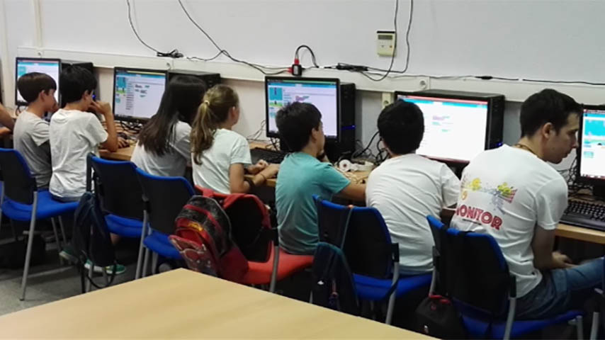 Taller de programación en las Escuelas de Verano de la UCLM.