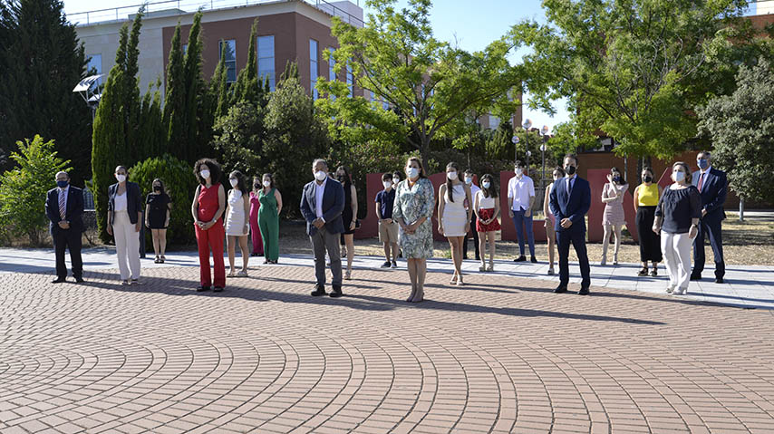 Acto de reconocimiento a los alumnos con mejores expedientes de la EvAU.