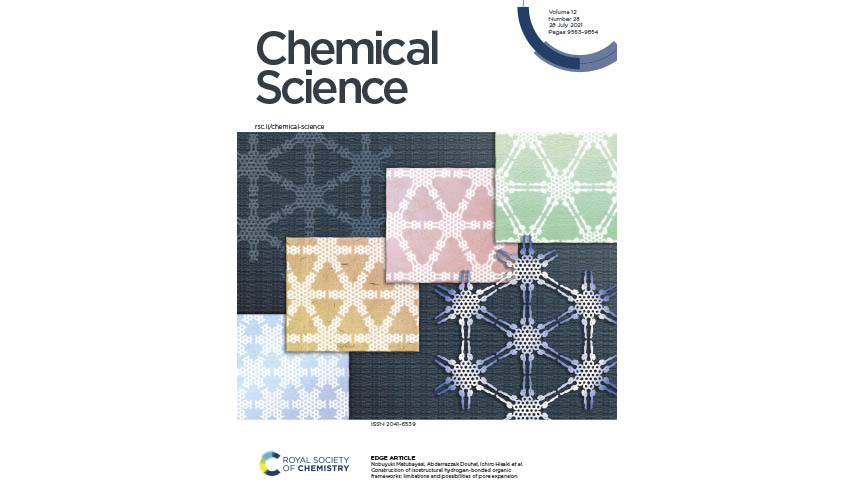 portada de la revista Chemical Science
