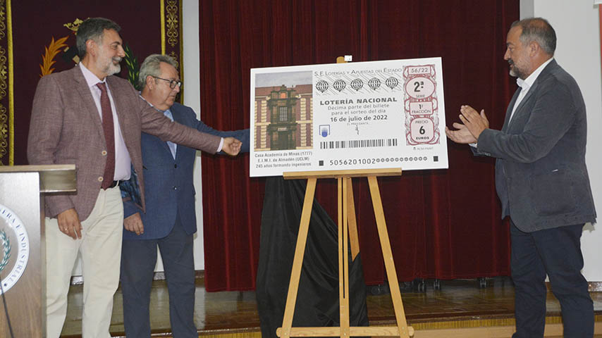 Décimo de Lotería Nacional dedicado al 245 aniversario de la EIMIA.