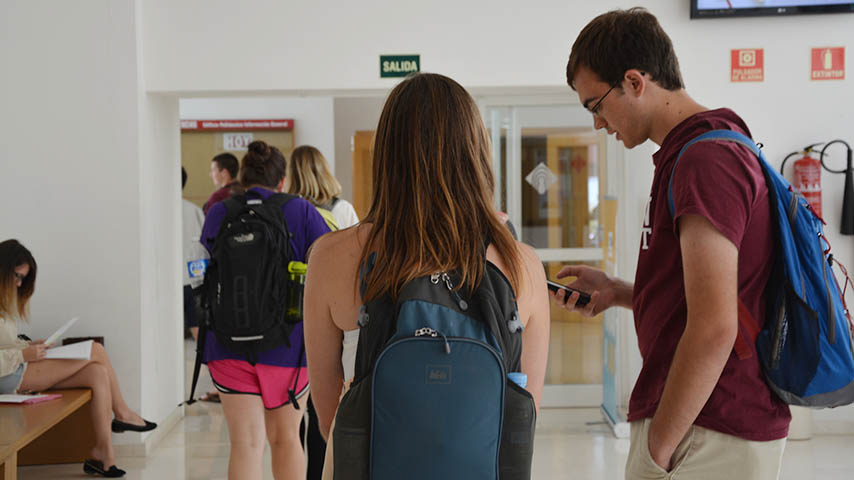 Estudiantes en la Escuela Politécnica de Ciudad Real