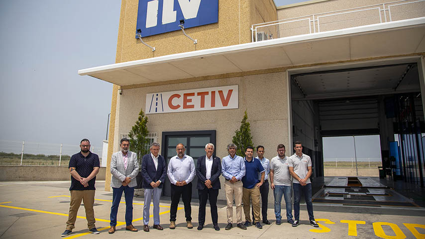 Visita del rector al CETIV.