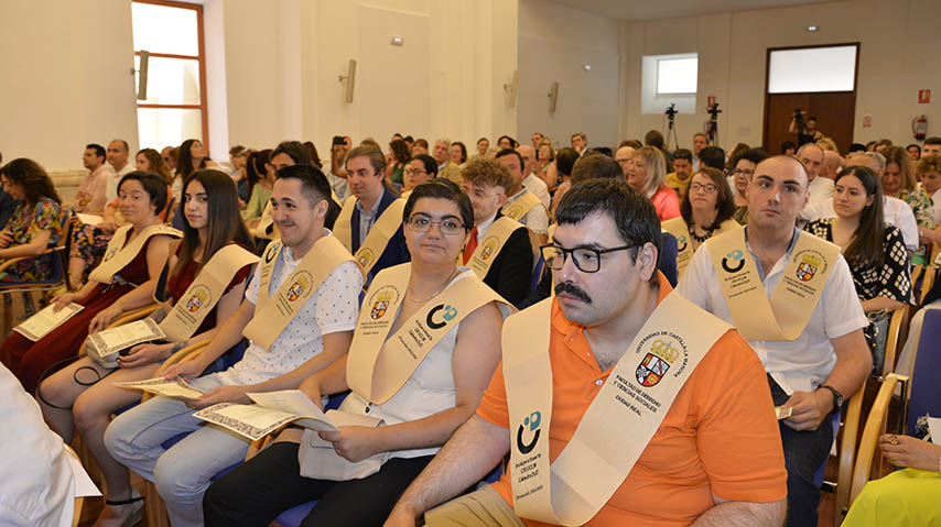 Acto de graduación de la primera promoción del curso ‘Incluye e Inserta Ciudad Real’