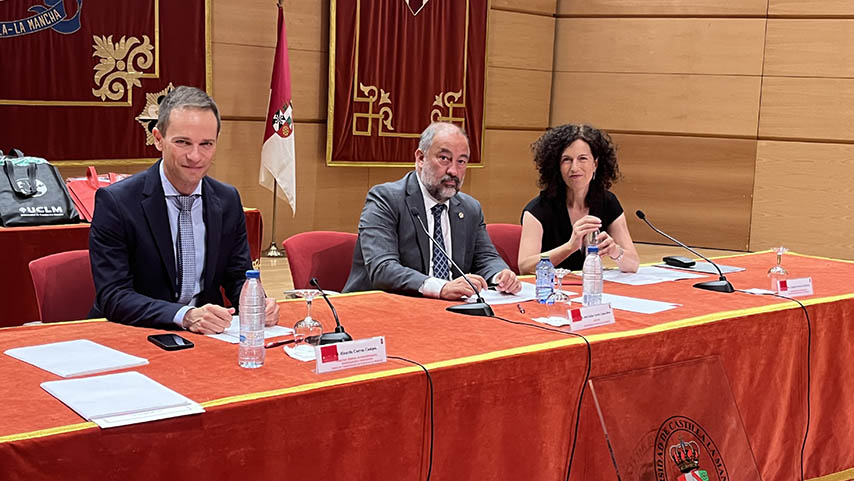 Ricardo Cuevas, Julián Garde y Ángeles Carrasco