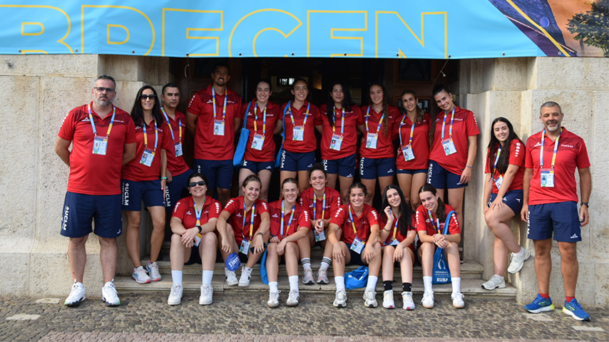 La selección femenina de balonmano UCLM, en Hungría para disputar los European University Games