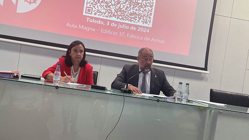 Consejo de Gobierno en el Campus de Toledo.