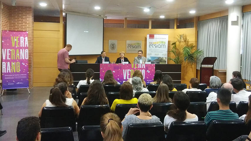 Inauguración del primer curso de verano de la UCLM de 2019.