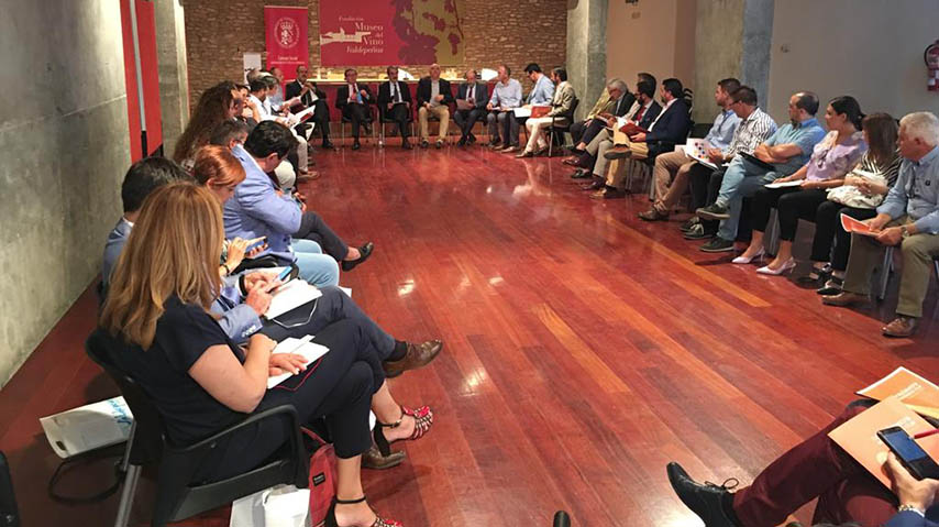 Reunión del Consejo Social en Valdepeñas.