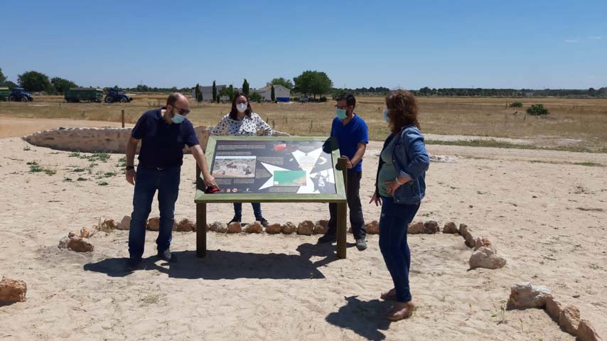Campaña arqueológica castillo Santa María del Guadiana.