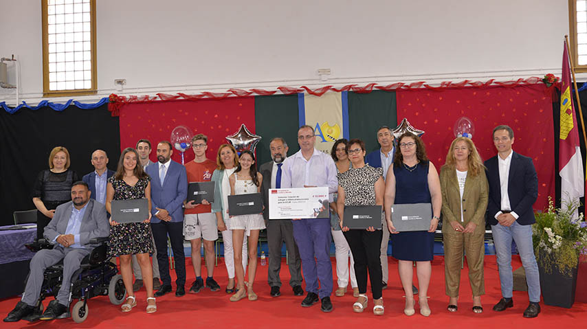 Entrega de premios del ‘Concurso para la creación del lema y la pieza audiovisual de las campañas de atracción de la UCLM 2022-2023’.