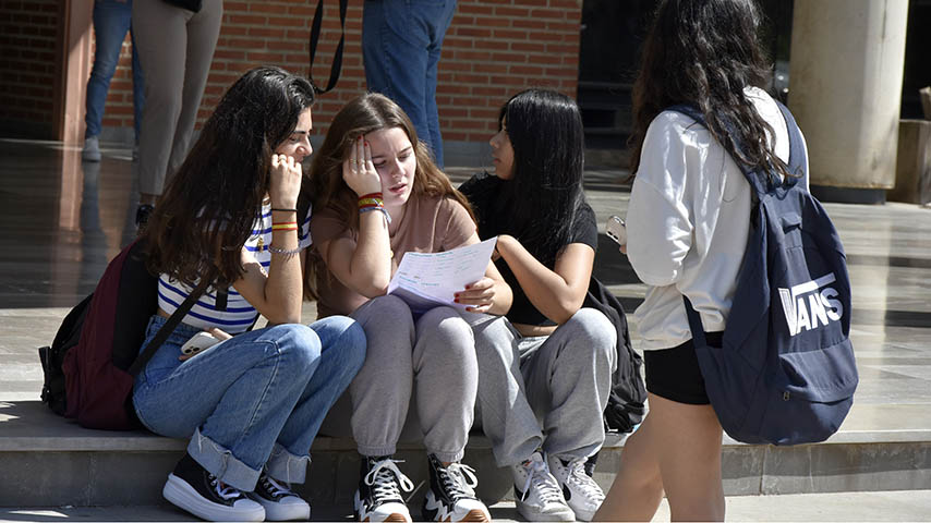 Inicio de la EvAU ordinaria en la UCLM.