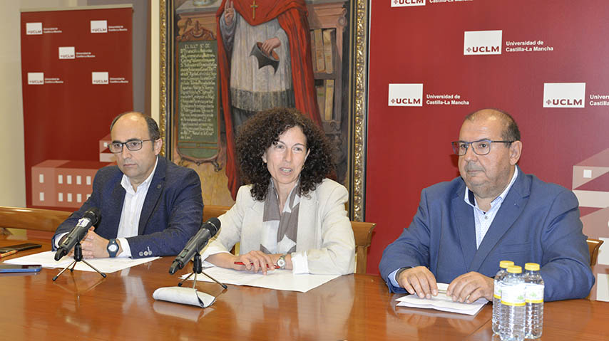 Presentación de la convocatoria de junio de la EvAU 2023 en la UCLM.