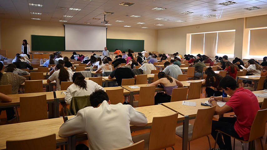 Inicio de la EvAU ordinaria en la UCLM.