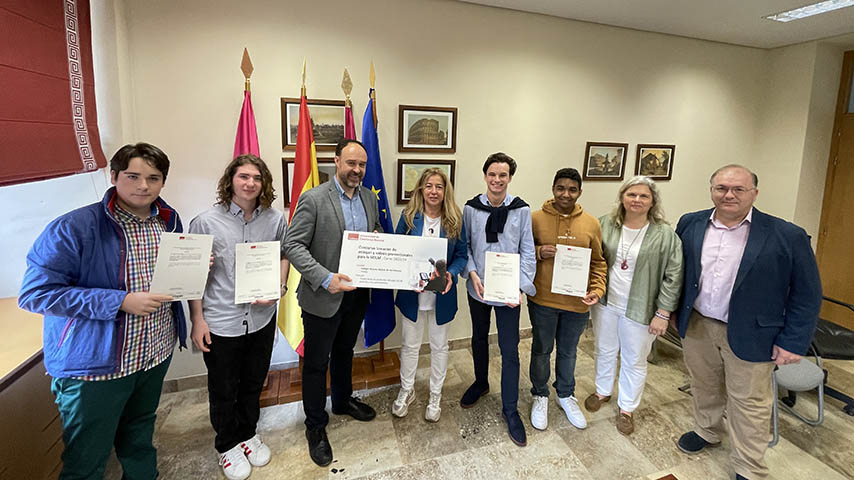 Ganadores del concurso para la campaña de captación.