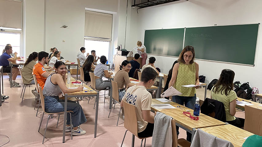 Inicio de la EvAU ordinaria en la UCLM.