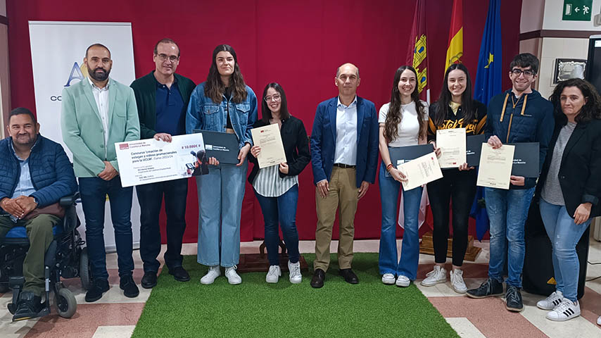 Ganadores del concurso para la campaña de captación.