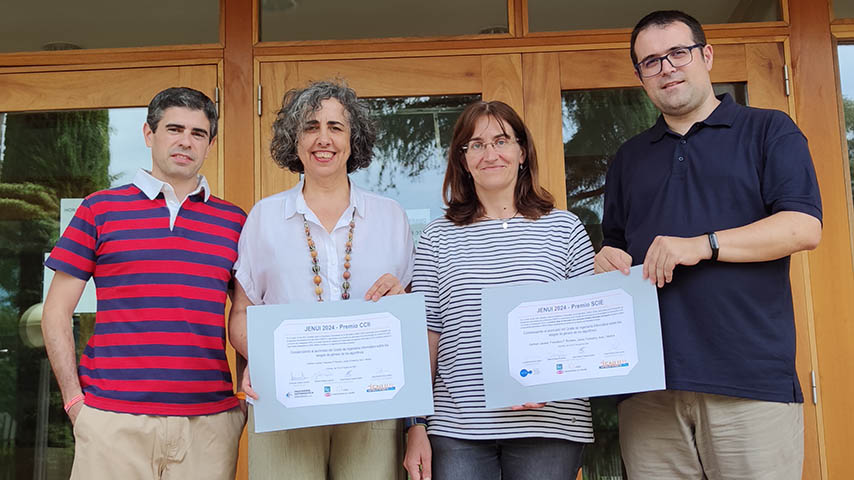 Profesores de la Escuela Superior de Informática de la UCLM, premiados en JENUI 2024 por un artículo sobre perspectiva de género y ética 