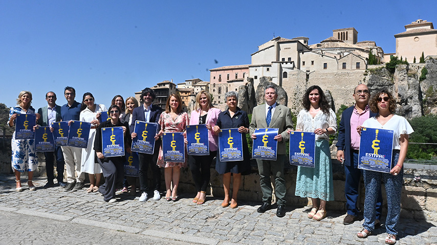 Blanca Notario en la presentación de Estival Cuenca 2024