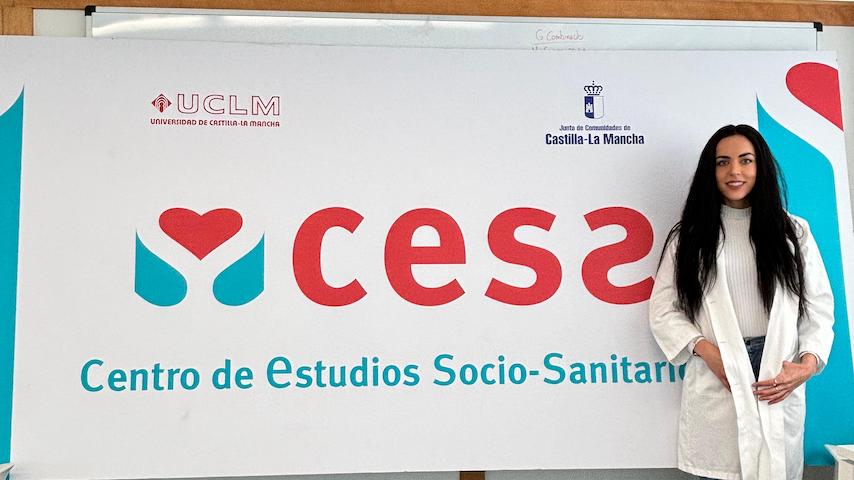 La investigadora de la UCLM, Irene Martínez García
