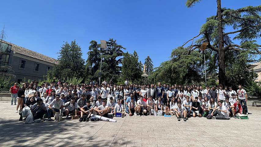 final intercampus robótica en Toledo.