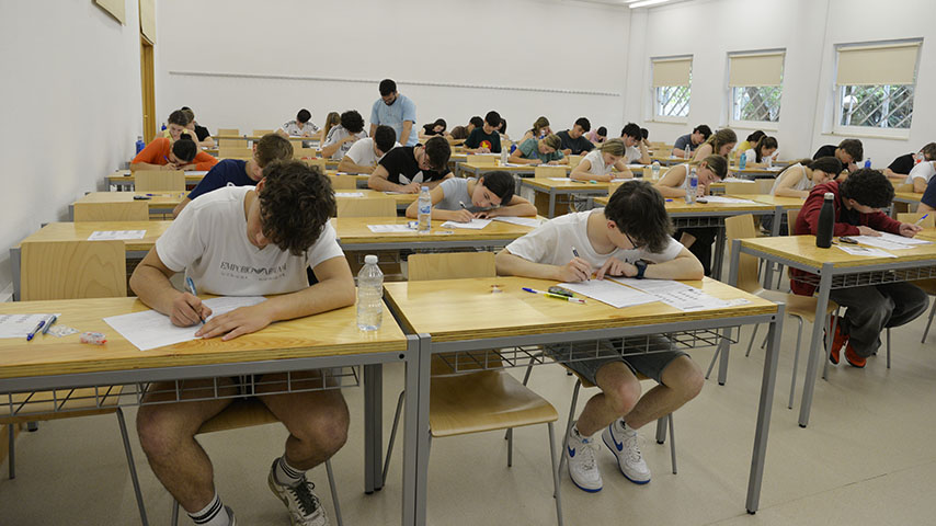 Pruebas de Acceso a la Universidad en la UCLM, junio 2025.