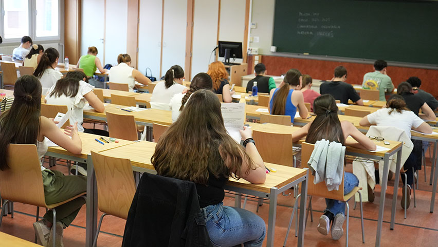 Pruebas de Acceso a la Universidad en la UCLM, junio 2025.