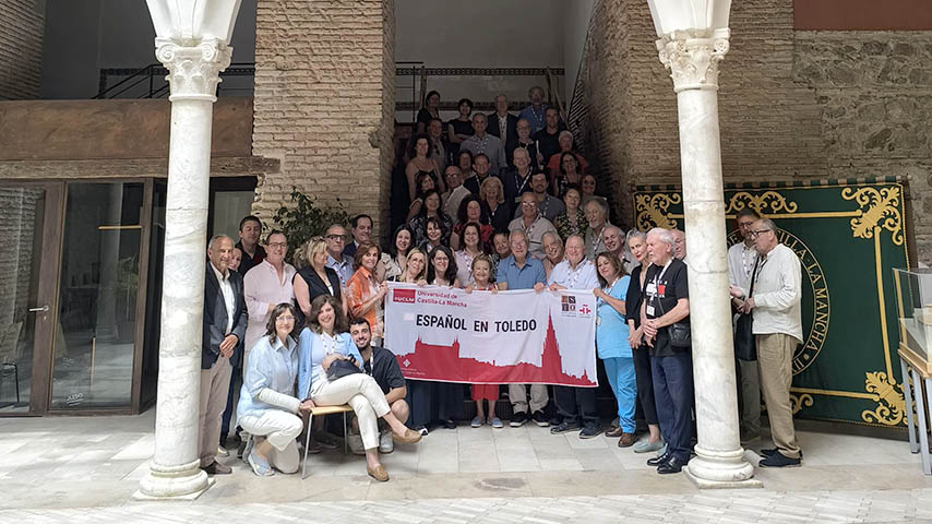 Participantes en la Cumbre Erensya en el Campus de Toledo.