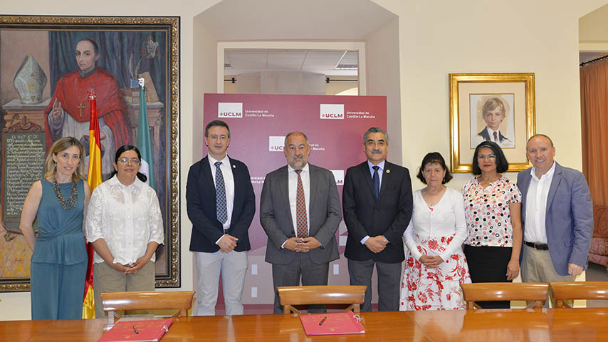 Convenio marco de colaboración entre la Universidad de Castilla-La Mancha y la Universidad Autónoma del Estado de Hidalgo de México.