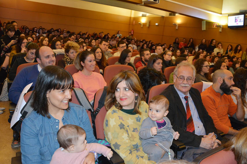 César Bona en la Facultad de Educación de Ciudad Real.