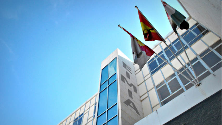 Fachada de la Escuela de Ingeniería Minera e Industrial de Almadén