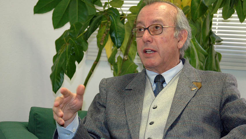 El profesor Miguel Panadero Moya