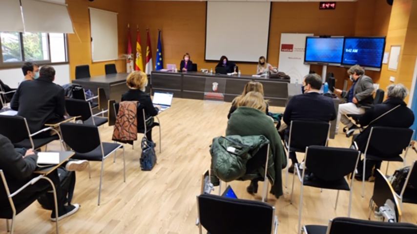 Una imagen del encuentro, que se celebra en la Facultad de Derecho y Ciencias Sociales de Ciudad Real