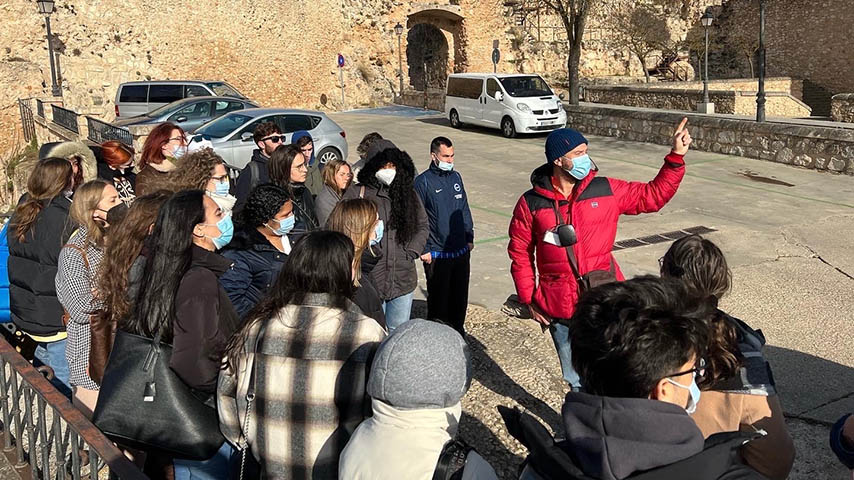 La jornada concluyó con una visita guiada al conjunto histórico de Cuenca