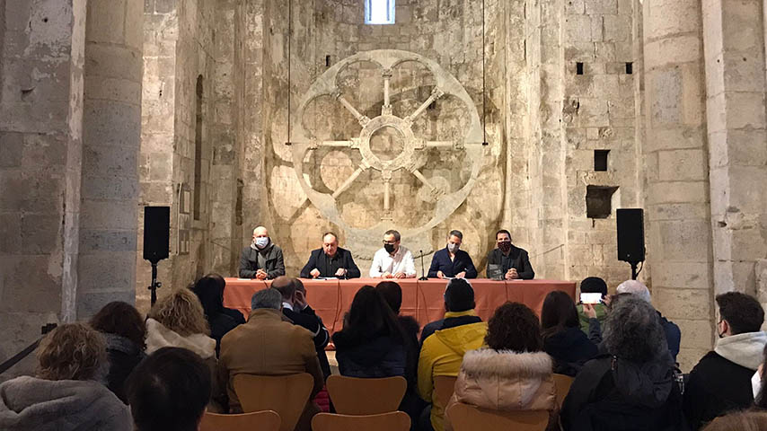 La obra se presentó en el Museo de Arqueología de Catalunya, en Girona