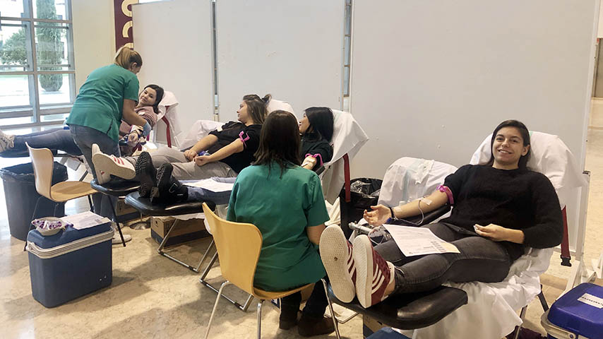 Nueva campaña de donación de sangre en el Campus de Ciudad Real.