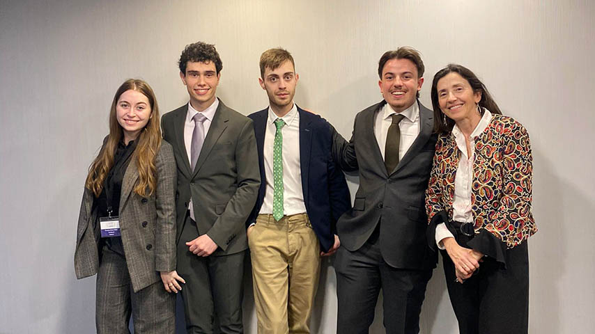 Equipo de la UCLM en la Moot Court de Derecho de la UE